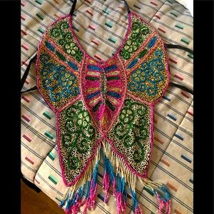 Beaded Butterfly Top 🦋